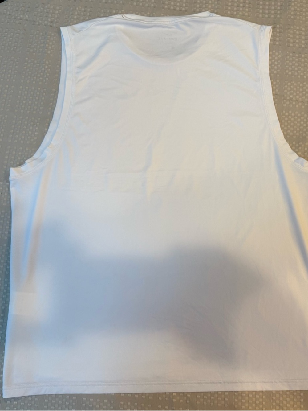Nike Pro DriFit sleeveless tee, XL, white - Picture 2 of 5
